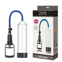 Luvpump Classiup: Classic Power Pump Clear Penis Pump - Medium